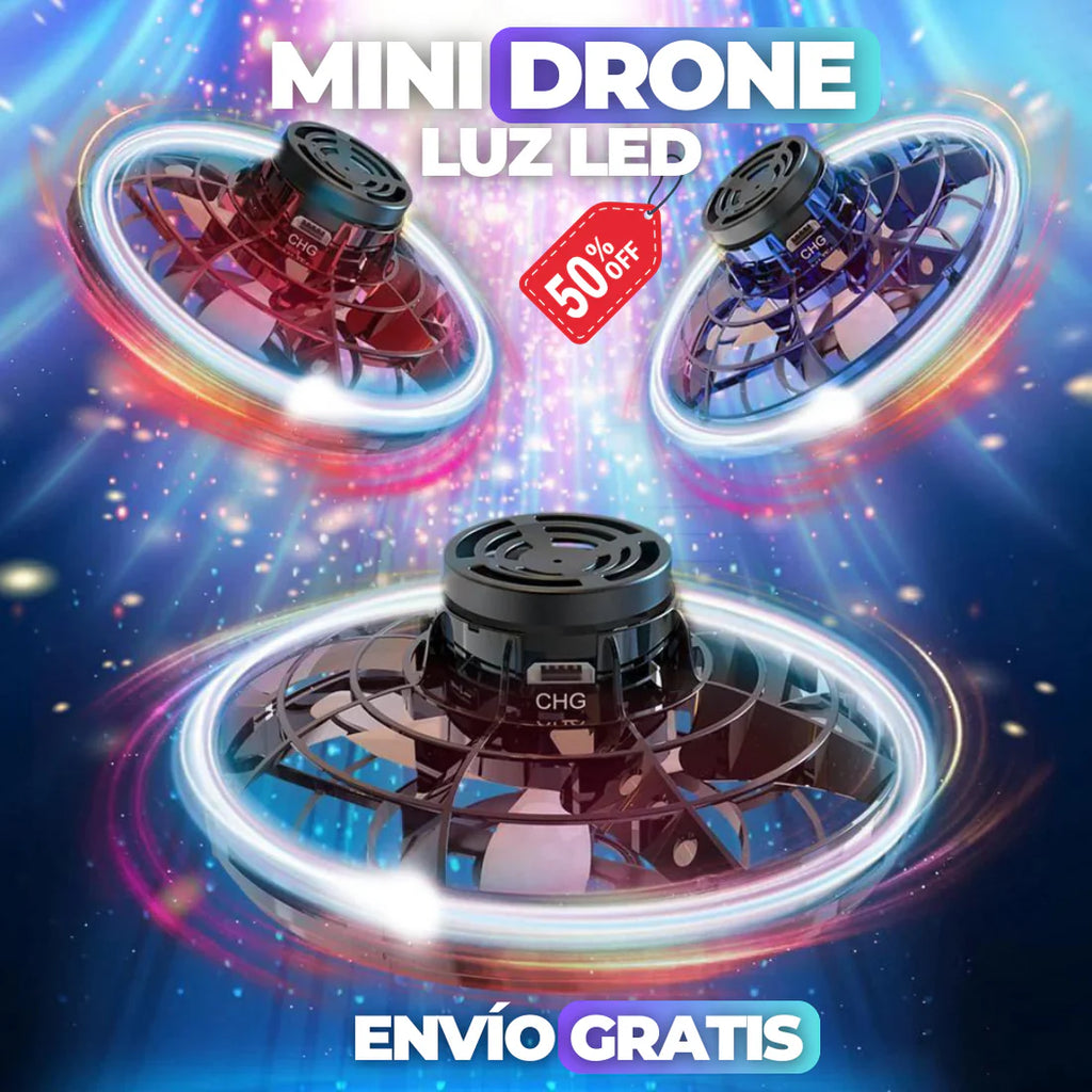 Mini Dron con luces led